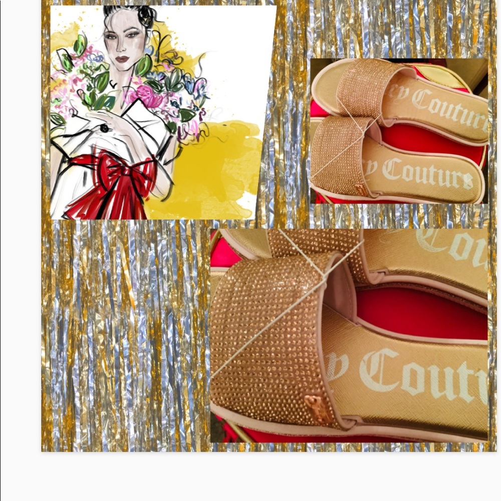 - Beautiful juicy couture house Sandals